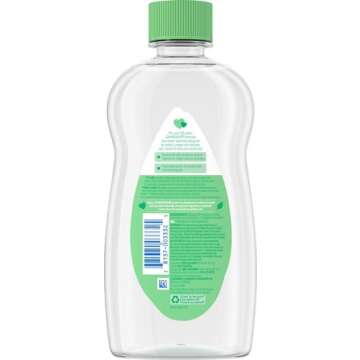Johnson's Baby Oil with Aloe Vera & Vitamin E, Gentle Moisturizer
