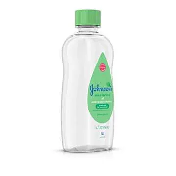 Johnson's Baby Oil with Aloe Vera & Vitamin E, Gentle Moisturizer
