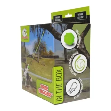 Jolly Pets Tree Tugger Interactive Dog Toy for Playtime Fun