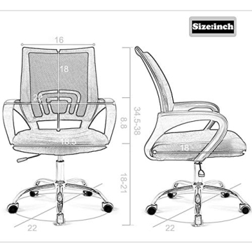 Ergonomic Mesh Desk Chair - Affordable Office Seat