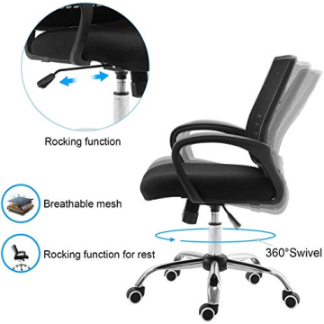 Ergonomic Mesh Desk Chair - Affordable Office Seat