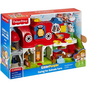 Fisher-Price Caring for Animals Farm Set with Lights