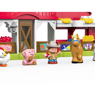 Fisher-Price Caring for Animals Farm Set with Lights