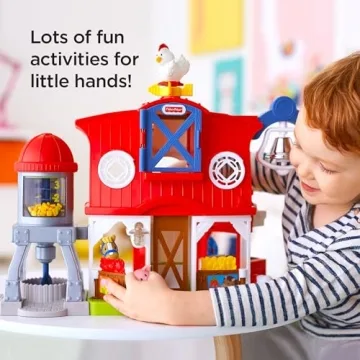 Fisher-Price Caring for Animals Farm Set with Lights