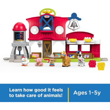 Fisher-Price Caring for Animals Farm Set with Lights