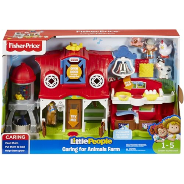 Fisher-Price Caring for Animals Farm Set with Lights
