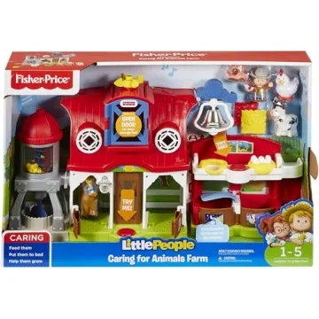 Fisher-Price Caring for Animals Farm Set with Lights