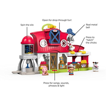 Fisher-Price Caring for Animals Farm Set with Lights