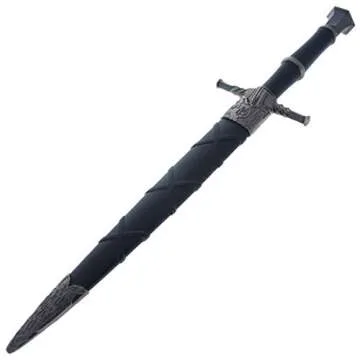 Silver Sword Style Medieval Dagger - Perfect for Collection, Gifts & Cosplay at Renaissance Fairs