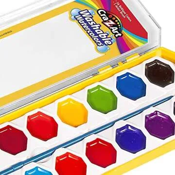 Cra-Z-Art 16-Piece Washable Watercolors for All Ages