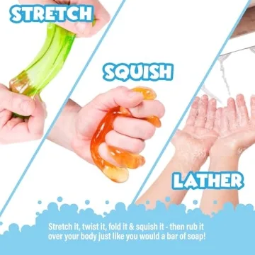 Tub Works Super Goo Bath Slime Soap for Kids - 6 Pack