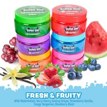 Tub Works Super Goo Bath Slime Soap for Kids - 6 Pack