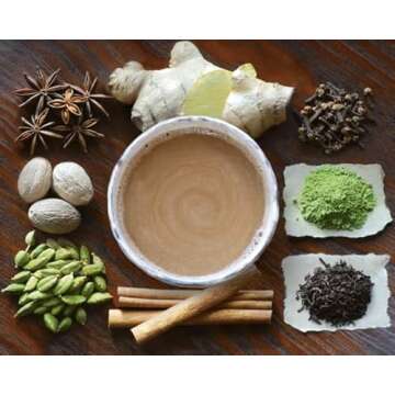 David Rio Orca Spice Reduced Calorie Chai Mix, Sugar-Free, Just Add Milk or Water, 11.9 oz Canister (Pack of 1)