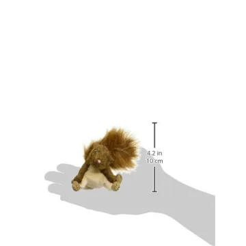 Folkmanis Mini Red Squirrel Finger Puppet for Creative Play