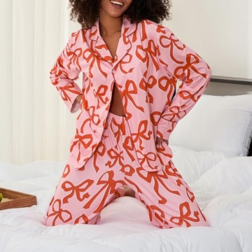 Covvoliy Women's Christmas Pajamas Set - Stylish Comfort