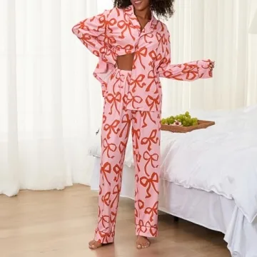 Covvoliy Women's Christmas Pajamas Set - Stylish Comfort