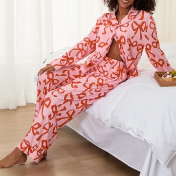 Covvoliy Women's Christmas Pajamas Set - Stylish Comfort