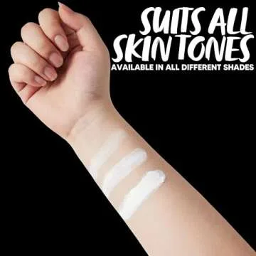 Spooktacular Waterproof White Face Paint Cream for All Ages