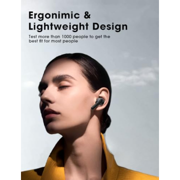 ZZU Wireless Earbuds with Premium Sound and Comfort