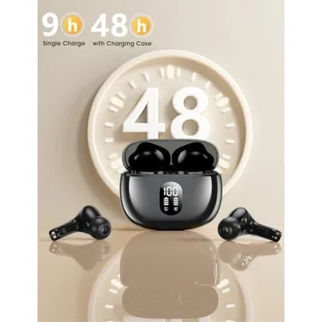 ZZU Wireless Earbuds with Premium Sound and Comfort