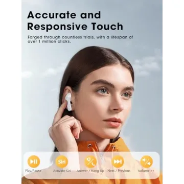 ZZU Wireless Earbuds with Premium Sound and Comfort