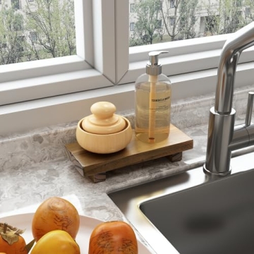 Stylish HGF Wood Pedestal Stand for Home Decor