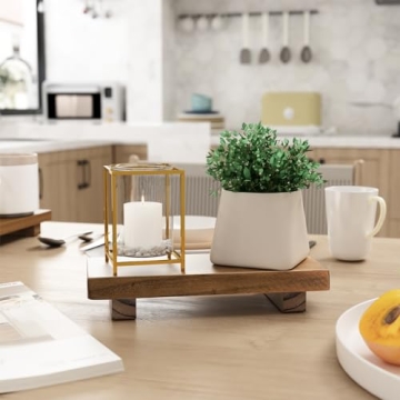 Stylish HGF Wood Pedestal Stand for Home Decor