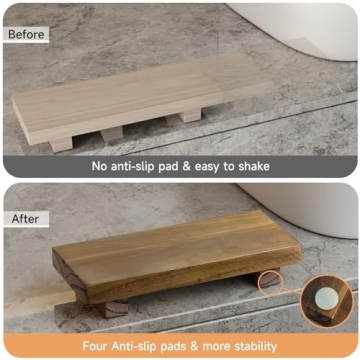 Stylish HGF Wood Pedestal Stand for Home Decor