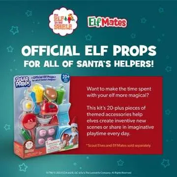 Elf on the Shelf Polar Props Set for Creative Holiday Fun