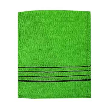 Korean Italy Towel Genuine Korean Exfoliating Scrub Bath Mitten 20Pcs Green