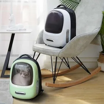 PETKIT Backpack for Cats with Fan & Light, Travel Friendly