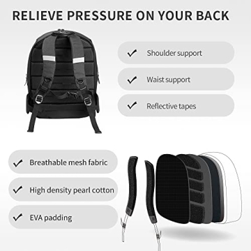 PETKIT Backpack for Cats with Fan & Light, Travel Friendly