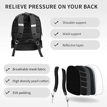 PETKIT Backpack for Cats with Fan & Light, Travel Friendly