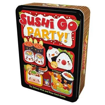 Sushi Go Party Deluxe Card Game for All Ages