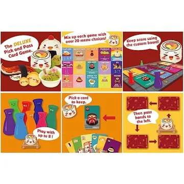 Sushi Go Party Deluxe Card Game for All Ages