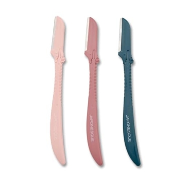 Affordable JAPONESQUE Dermaplaning Tool 3 Piece Set for Women