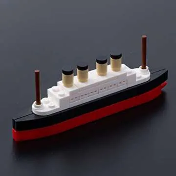 Explore the MIKEMENG Titanic 56PCS Building Blocks