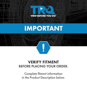 High-Quality TRQ CV Axle Assembly Set for Subaru Forester