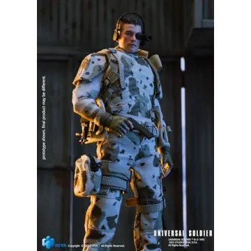 Hiya Toys Universal Soldier Luc Deveraux 1:12 Scale Action Figure
