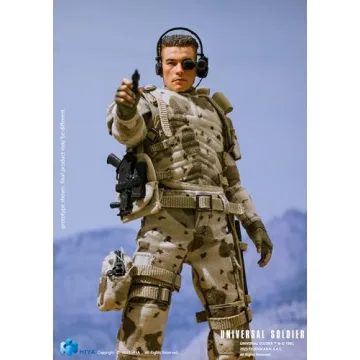 Hiya Toys Universal Soldier Luc Deveraux 1:12 Scale Action Figure