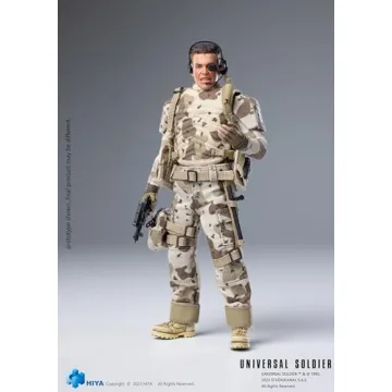 Hiya Toys Universal Soldier Luc Deveraux 1:12 Scale Action Figure