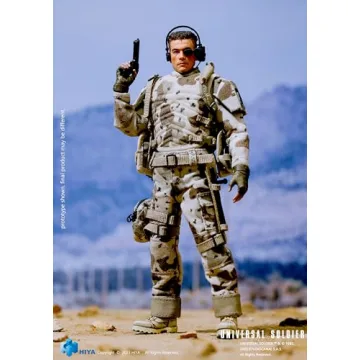 Hiya Toys Universal Soldier Luc Deveraux 1:12 Scale Action Figure