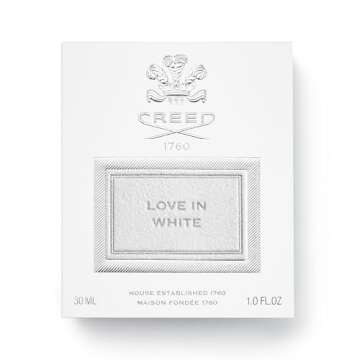 Creed Love in White, Luxury Perfume for Him & Her, Floral Fresh, Crisp & Green Fragrance, 30ML / 1 F...