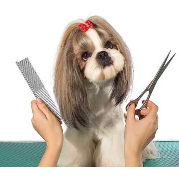 Stainless Steel Dog & Cat Grooming Comb for Tangles