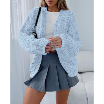 Stylish dowerme Oversized Cardigan for Every Occasion