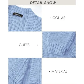 Stylish dowerme Oversized Cardigan for Every Occasion