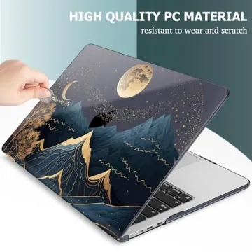 Stylish May Chen MacBook Air 15 Inch Case with Accessories
