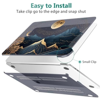 Stylish May Chen MacBook Air 15 Inch Case with Accessories