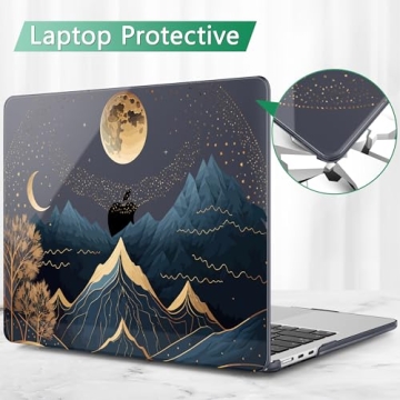 Stylish May Chen MacBook Air 15 Inch Case with Accessories