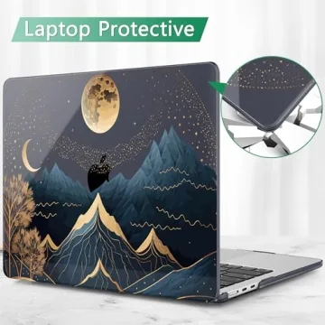 Stylish May Chen MacBook Air 15 Inch Case with Accessories